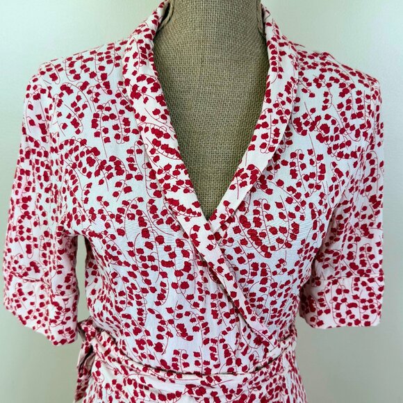 Ganni Wrap Dress - Size 38/US 6 - Picture 4 of 7